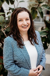 Headshot photograph of Angela Barnett